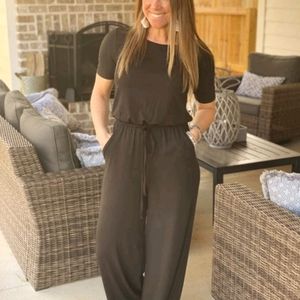 Black Jumpsuit sz Large